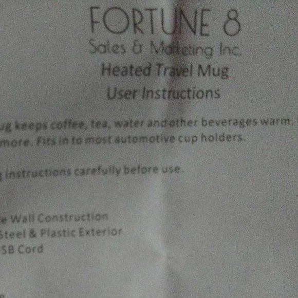 Heated Travel mug - Picture 4 of 11